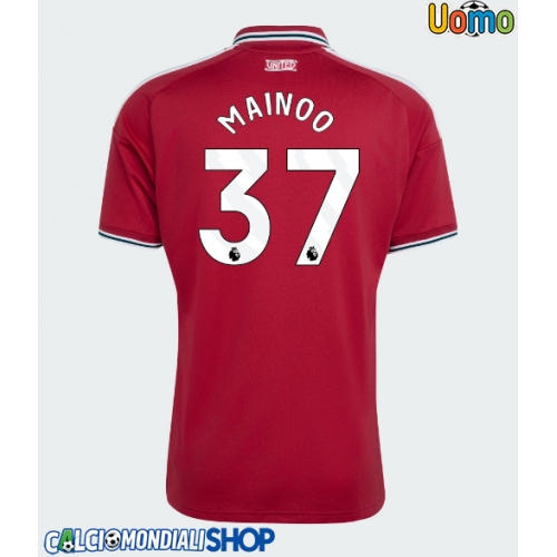 Maglie da calcio Manchester United Kobbie Mainoo #37 Prima Maglia 2026-27 Manica Corta
